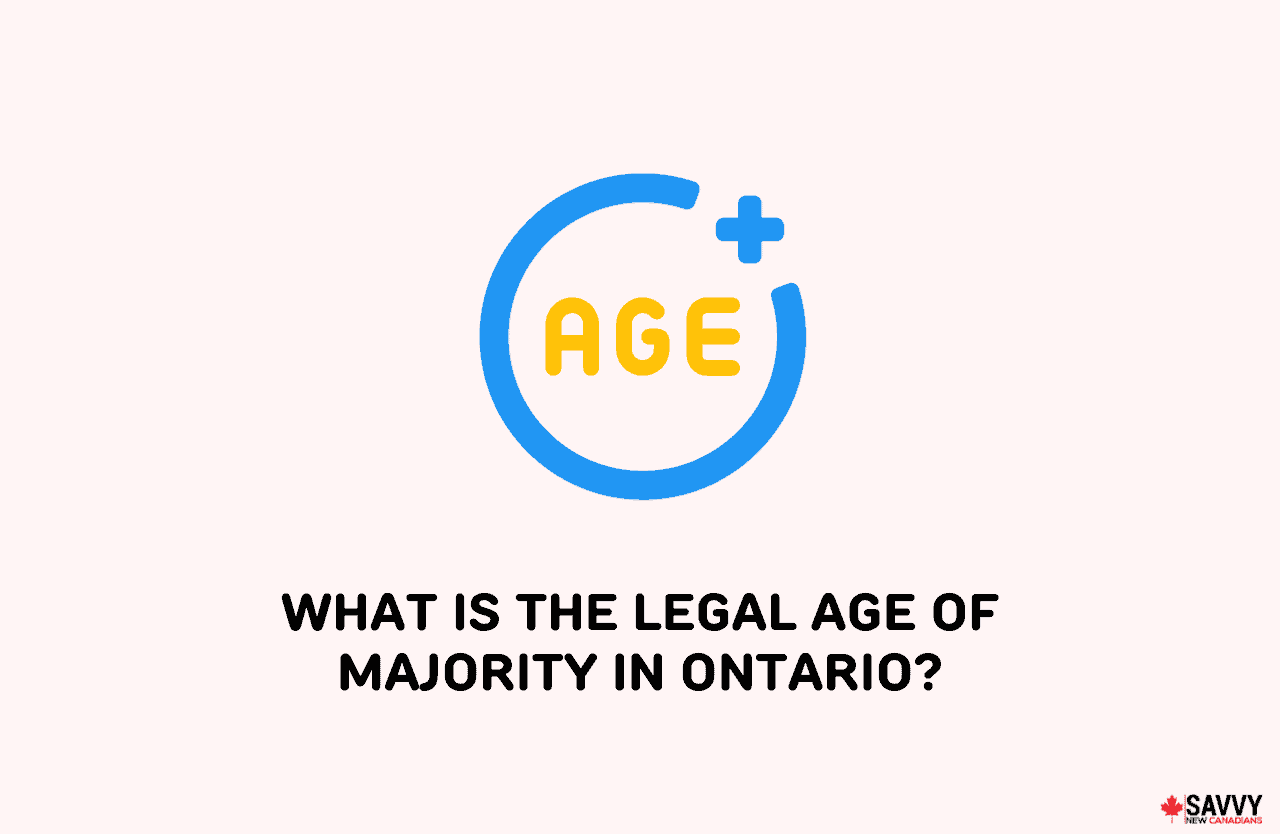 image showing an icon of legal age