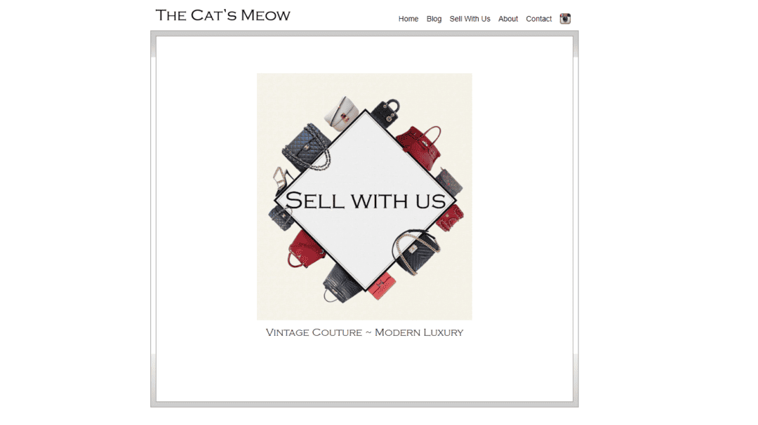 The 20 Best Thrift Stores in Toronto You Need to Check Out 8 image showing the cat's meow homepage
