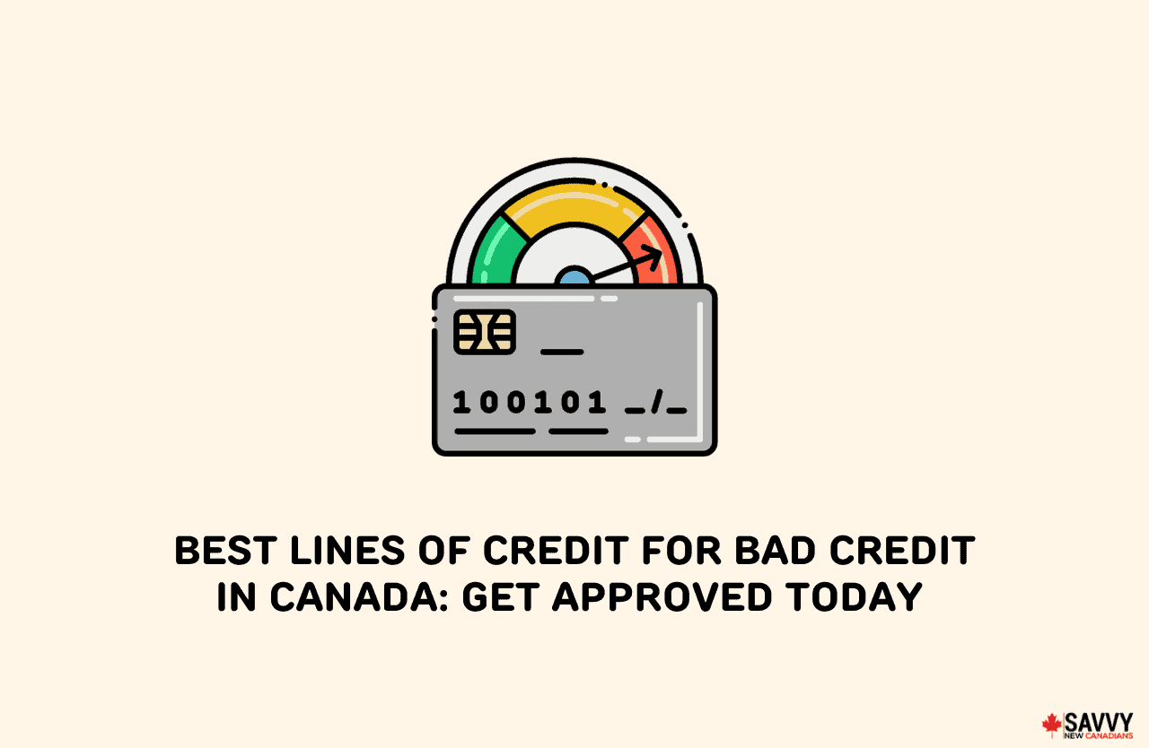 The Best Lines of Credit for Bad Credit in Canada Savvy New Canadians