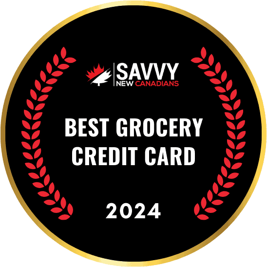 Best Grocery Credit Card 2024 - Scotiabank Gold American Express Card - SNC Awards.