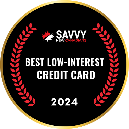 Best Low-Interest Credit Card 2024 - Scotiabank Value Visa - SNC Awards.